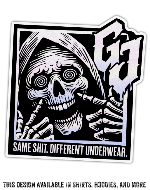 Same Shit Another Day • Vinyl Sticker