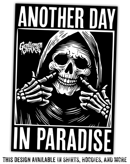 Another Day In Paradise • Vinyl Sticker