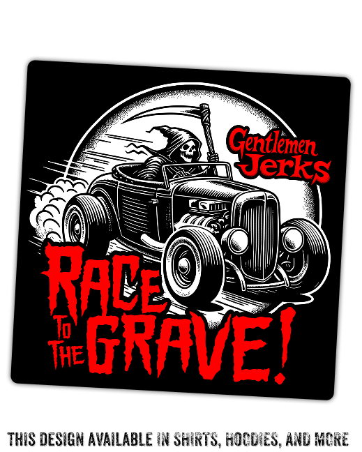 Race To The Grave • Vinyl Sticker