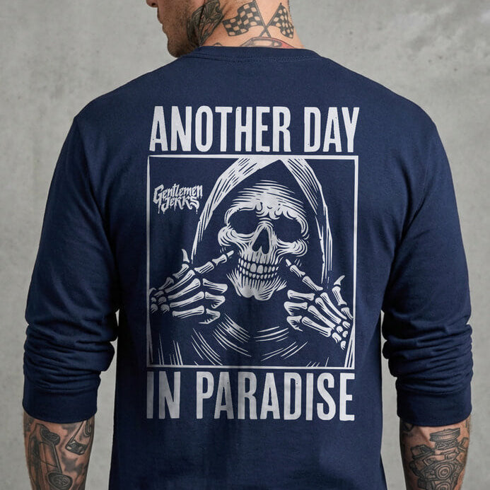 Another Day In Paradise • Men’s Long Sleeve Shirt