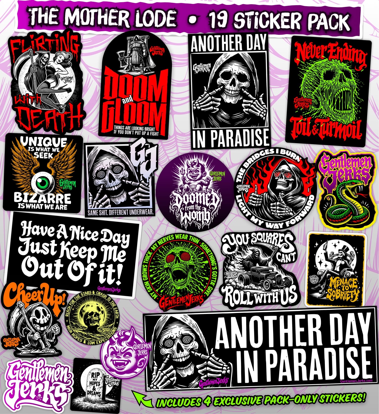 The Mother Lode  • Vinyl Sticker 19 Pack