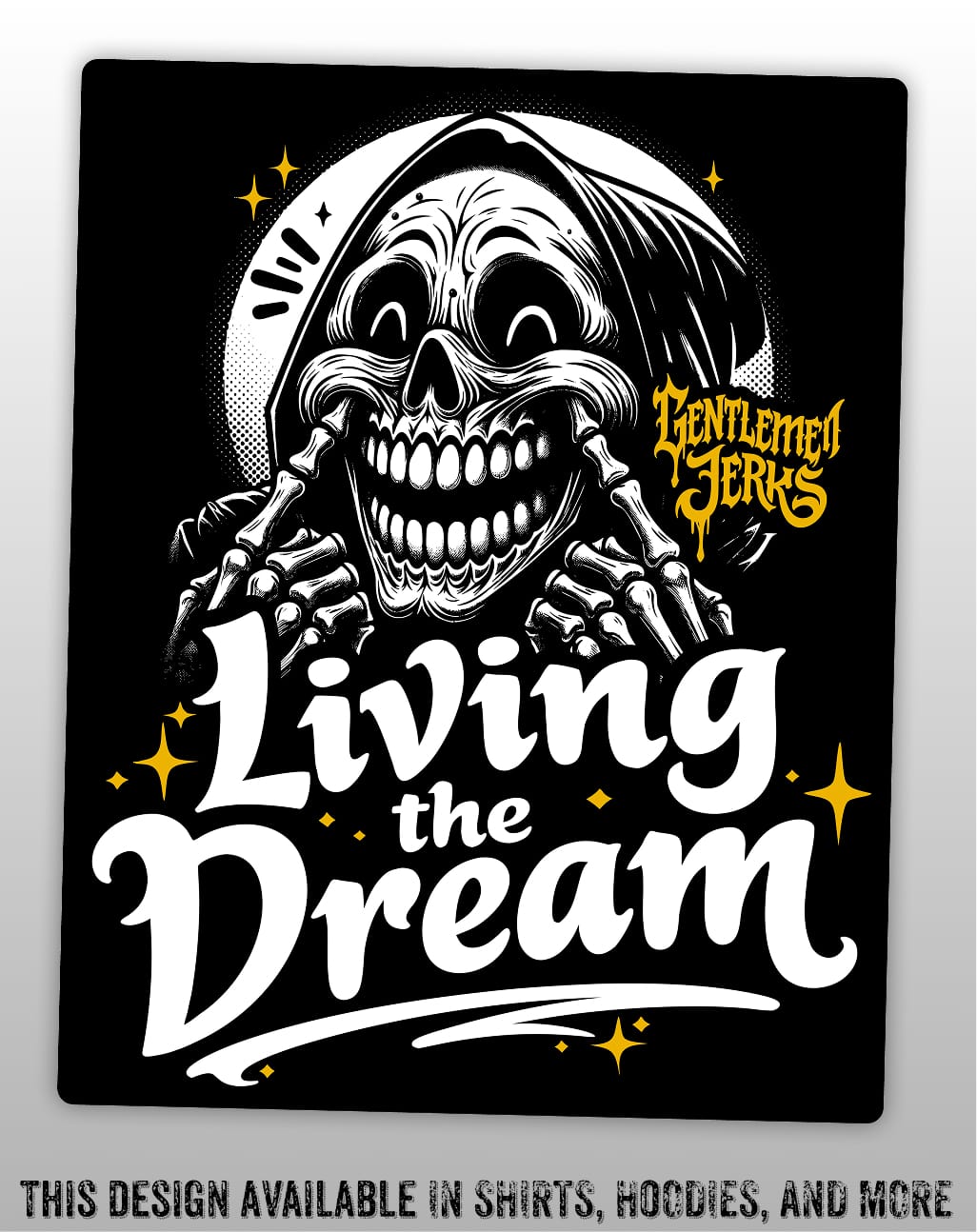Living The Dream • Vinyl Sticker