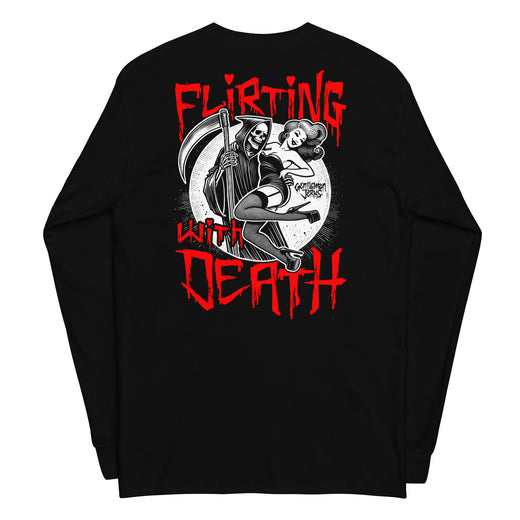 Flirting With Death • Men’s Long Sleeve Shirt