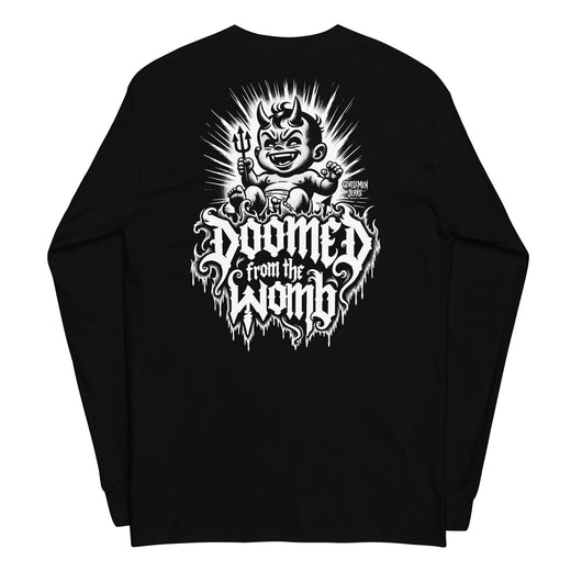 Doomed From the Womb • Men’s Long Sleeve Shirt