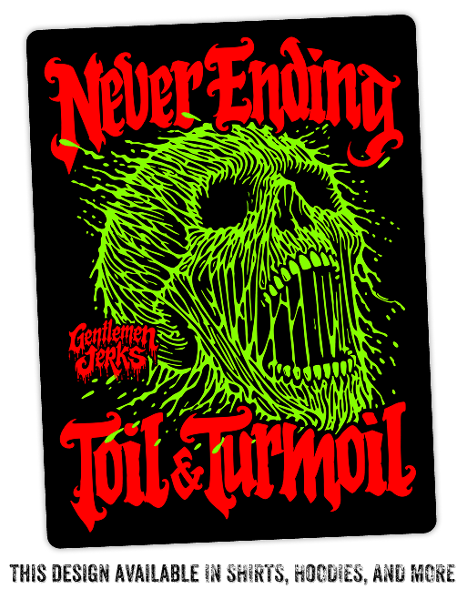 Toil & Turmoil • Vinyl Sticker
