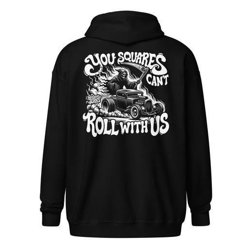 Squares Can't Roll • Zip Hoodie